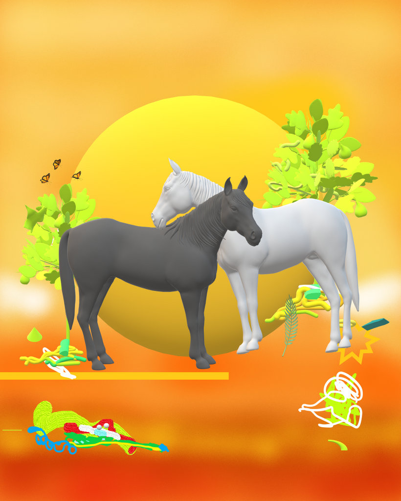 Fresh Art: Serene Equilibrium