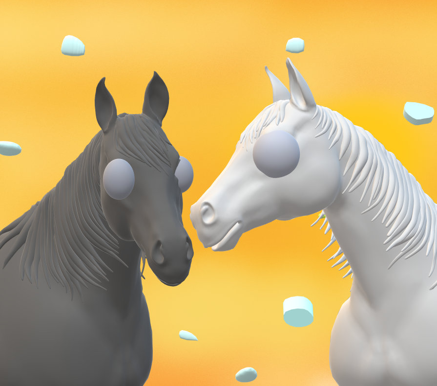 Serene Equilibrium II🐴